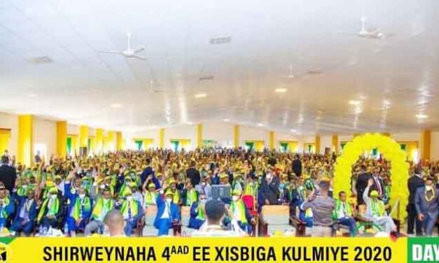 Madaxwayne Muuse Biixi ayaa loo doortay Guddoomiyaha Xisbiga Kulmiye ee Shanta Sanno ee soo socda.