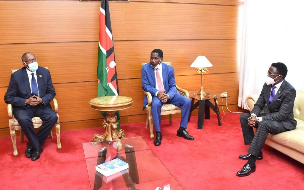 Somaliland President has arrived in Kenya for an official invitation from President Uhuru Kenyatta.