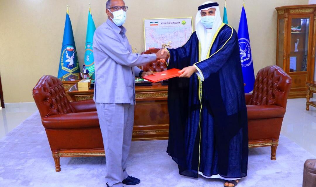 UAE Ambassador presented his letter of credence to President Behi.