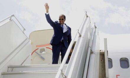 Somalia’s president departs to UAE for Two Day Official Visit